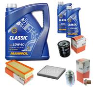 Mahle Controllo Set 7 L mannol Classic 10W-40 per Rover 45 1.6 1.8
