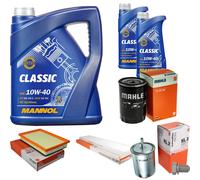 MAHLE Controllo Set 7 L MANNOL Classic 10W-40 Per VW Sharan 2.0 1.8 T 20V