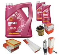 MAHLE Controllo Set 7 L MANNOL Diesel TDI 5W-30 Per BMW 3er Cabriolet 320 Ci