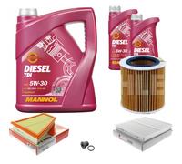 MAHLE Controllo Set 7 L MANNOL Diesel TDI 5W-30 Per BMW Z4 Roadster