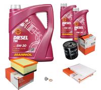 MAHLE Controllo Set 7 L MANNOL Diesel TDI 5W-30 Per Citroën Xsara Break 2.0