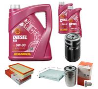 MAHLE Controllo Set 7 L MANNOL Diesel TDI 5W-30 Per VW Golf II 1.6 TD