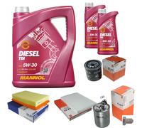 MAHLE Controllo Set 7 L MANNOL Diesel TDI 5W-30 Per VW Polo 64 1.9 D