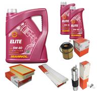 MAHLE Controllo Set 7 L MANNOL Elite 5W-40 Per BMW 3er Cabriolet 320 Ci 330