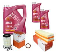 MAHLE Controllo Set 7 L MANNOL Elite 5W-40 Per Mercedes-Benz SLK 280 350 300