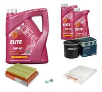 Mahle Controllo Set 7 L mannol Elite 5W-40 per Nissan Micra IV 1.2 Note