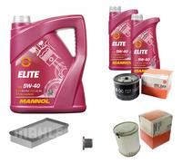 MAHLE Controllo Set 7 L MANNOL Elite 5W-40 Per Renault Kangoo Express D 65