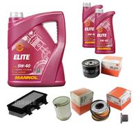 MAHLE Controllo Set 7 L MANNOL Elite 5W-40 Per Renault Kangoo Express D 65