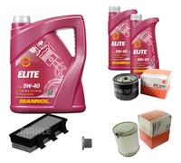 MAHLE Controllo Set 7 L MANNOL Elite 5W-40 Per Renault Kangoo Express D 65