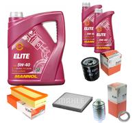 MAHLE Controllo Set 7 L MANNOL Elite 5W-40 Per Rover 25 1.4 16V Streetwise