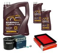 Mahle Controllo Set 7. L mannol Energia di Formula Pd 5W-40 per Nissan Juke