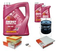 Mahle Controllo Set 7 L mannol Energia Formula Pd 5W-40 per Alfa Romeo