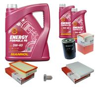 Mahle Controllo Set 7. L mannol Energia Formula Pd 5W-40 per Audi A6 1.9