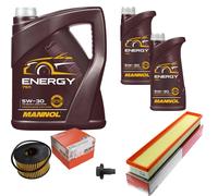 MAHLE Controllo Set 7 L MANNOL Energy 5W-30 Per Jaguar X-Type Estate 2.0 D