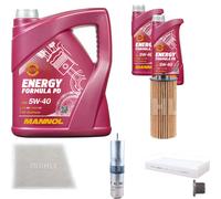 MAHLE Controllo Set 7 L MANNOL Energy Formula PD 5W-40 Per BMW X1 xDrive20d