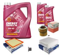 MAHLE Controllo Set 7 L MANNOL Energy Formula PD 5W-40 Per BMW X3 xDrive35i