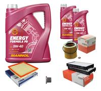 MAHLE Controllo Set 7 L MANNOL Energy Formula PD 5W-40 Per BMW X5 xDrive35i