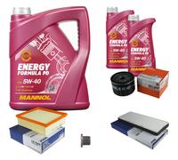 MAHLE Controllo Set 7 L MANNOL Energy Formula PD 5W-40 Per Renault Espace IV