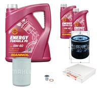 Mahle Controllo Set 7 L mannol Formula 5W-40 per Alfa Romeo Giulietta 1.4