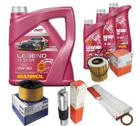 MAHLE Controllo Set 7 L MANNOL LEGEND+ESTER 0W-40 Per BMW 3er Compact 316 TI