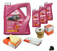 MAHLE Controllo Set 7 L MANNOL Legend+Ester 0W-40 Per MINI Mini Cooper One