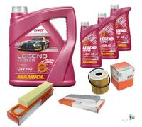 MAHLE Controllo Set 7 L MANNOL Legend+Ester 0W-40 Per MINI Mini Cooper One