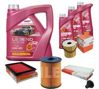 MAHLE Controllo Set 7 L MANNOL Legend+Ester 0W-40 Per MINI Mini Cooper One