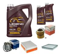 Mahle Controllo Set 7 L mannol Legend Extra 0W-30 per BMW 4 Coupe F32