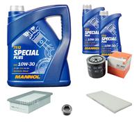 Mahle Controllo Set 7 L mannol Special Plus 10W-30 per Fiat Tempra 1.8 Ad.es.