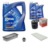 Mahle Controllo Set 7 L mannol Special Plus 10W-30 per Fiat Tipo 1.4 Ad.es. 1.6