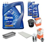 Mahle Controllo Set 7 L mannol Special Plus 10W-30 per Fiat Tipo 1.6 Ad