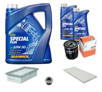 Mahle Controllo Set 7 L mannol Special Plus 10W-30 per Fiat Tipo 1.6 Ad.es.