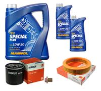 MAHLE Controllo Set 7 L MANNOL Special Plus 10W-30 Per Ford Fiesta II 1.0