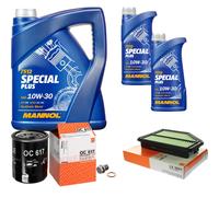 Mahle Controllo Set 7 L mannol Special Plus 10W-30 per Honda Cr-v V