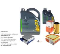 MAHLE Controllo Set 7 L Mercedes Olio 5W-30 Per CLA Shooting Brake A-Klasse