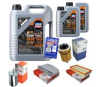 Mahle Controllo Set 7 L Motore Liqui Moly Top Tec 4210 0W-30 per Audi DD