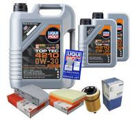 Mahle Controllo Set 7 L Motore Liqui Moly Top Tec 4210 0W-30 per Audi Tt 3.2