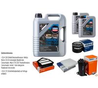 Mahle Controllo Set 7 L Motore Liqui Moly Top Tec 4600 5W-30 per Honda Cr-V