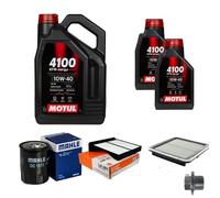 MAHLE Controllo Set 7 L MOTUL 4100 SYN-nergy SPEC 10W40 Per Subaru WRX