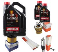 MAHLE Controllo Set 7 L Motul 8100 X-CLEAN+ 5W-30 Per BMW 3er Compact 316 TI
