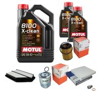 MAHLE Controllo Set 7 L MOTUL 8100 X-CLEAN 5W-40 Per Honda CR-V III