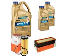MAHLE Controllo Set 7 L RAVENOL SMP 5W-30 per BMW 5er Touring F11 530d