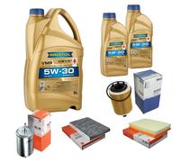 MAHLE Controllo Set 7 L RAVENOL VMP 5W-30 per Audi TT Roadster 3.2 VR6 quattro