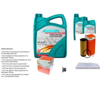 MAHLE Controllo Set 7L ADDINOL 0540 SUPER LIGHT 5W-40 Per BMW X3 G01 F97