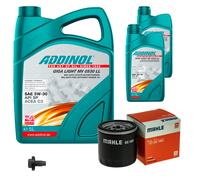 MAHLE Controllo Set 7L ADDINOL GIGA LIGHT MV 5W-30 Per FORD USA Taurus P5