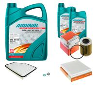 MAHLE Controllo Set 7L ADDINOL GIGA LIGHT MV 5W-30 Per Lexus GS GRS19