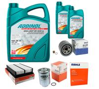 MAHLE Controllo Set 7L ADDINOL GIGA LIGHT MV 5W-30 Per Mazda 5 CR19 2.0 CD