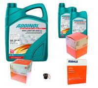 MAHLE Controllo Set 7L ADDINOL GIGA LIGHT MV 5W-30 Per VW Touareg CR7 3.0