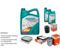 Mahle Controllo Set 7L Addinol Giga Luce Mv 0530 Metallo 5W-30 per Subaru