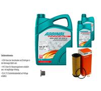 Mahle Controllo Set 7L Addinol Giga Luce Mv 5W-30 per BMW 5er Touring G31